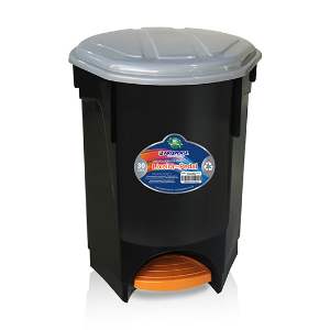 LIXEIRA 30L ARQLPLAST PEDAL 25378