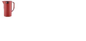 JARRA 1,0LT VERMELHA COZY COZA 0465