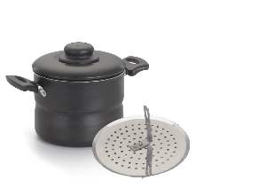 CUSCUZEIRA ALUMINIO NACIONAL N.18 FLON 