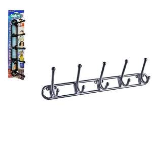 CABIDEIRO DE TOALHAS PRETO   PLASBRINK