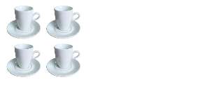 XICARA C/PIRES CHA 160ML TERRAMADA GENOV