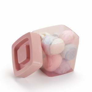 PORTA ALGODAO/COTONETE RAINHA COLOR 8079