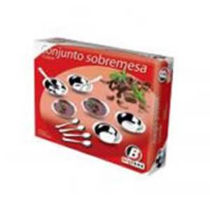 CONJUNTO SOBREMESA MEGA INOX 12 PCS 7012